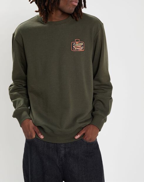 Timber Traveler Crew khakifarbenes Sweatshirt