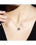 Pendentif Arbol de la vida Diamants 0.03ct or blanc