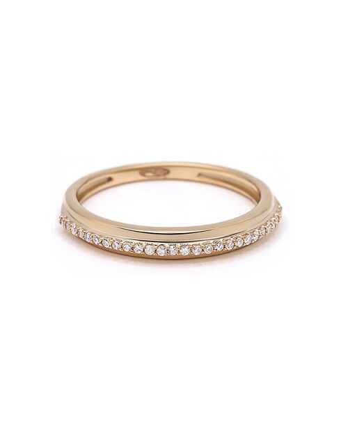 Bague Diana Diamants 0.07 ct or jaune