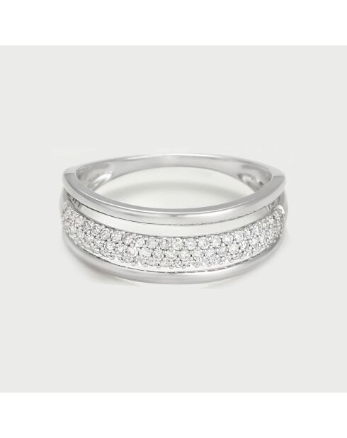 Bague Daphné Diamants 0.33 ct or blanc
