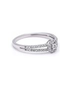 Bague Vera Diamants 0.149 ct or blanc