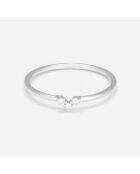 Bague Luisa Diamants 0.05 ct or blanc
