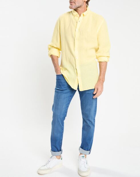 Jean Slim Fit Wash Flex bleu moyen