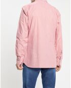 Chemise Slim Fit Pop à micro vichy rouge/blanc