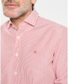 Chemise Slim Fit Pop Milleraies rouge/blanc