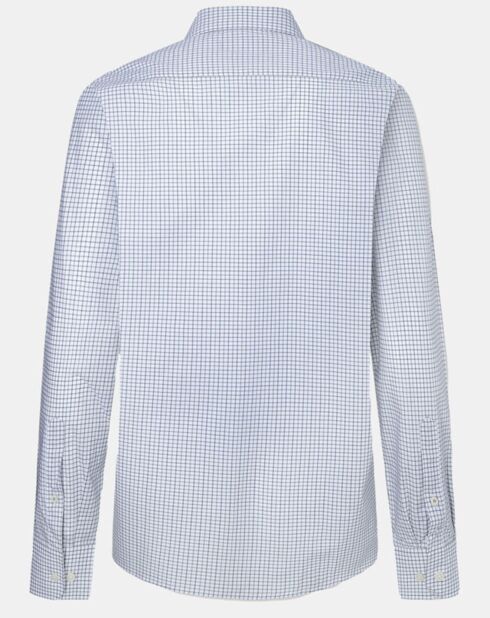 Chemise Regular Fit vichy tricolore blanc/kaki