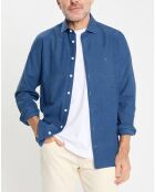 Chemise en Jean Slim Fit bleu moyen