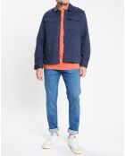 Surchemise en Twill Canvas bleu marine