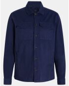 Surchemise en Twill Canvas bleu marine