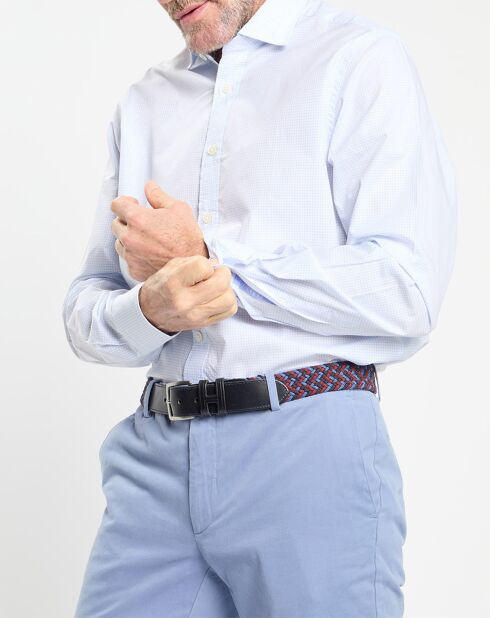 Chemise Regular Fit imprimée bleu clair