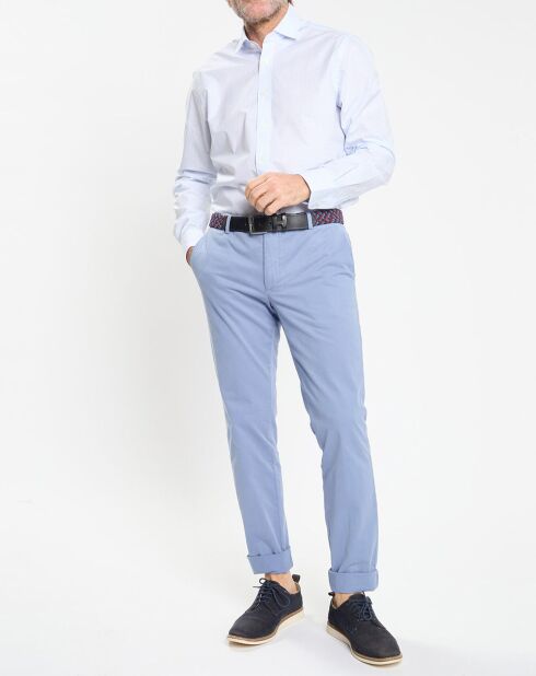 Chemise Regular Fit imprimée bleu clair