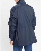 Parka imperméable Technique Vélo bleu marine