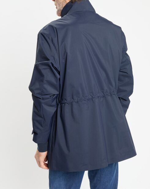 Parka imperméable Technique Vélo bleu marine