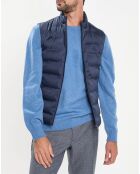 Doudoune sans manches bleu marine