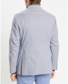 Blazer en Coton & Lin Milleraie bleu/blanc