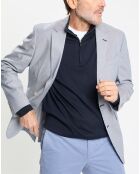 Blazer en Coton & Lin Milleraie bleu/blanc