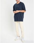 T-Shirt Regular Fit Aston Martin Racing embossé bleu marine