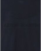 T-Shirt Regular Fit Aston Martin Racing embossé bleu marine