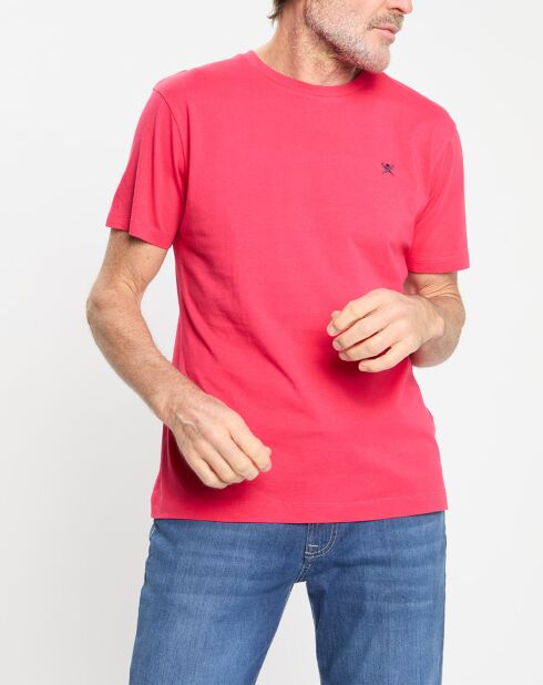 T-Shirt Regular Fit uni Yok rose fushia