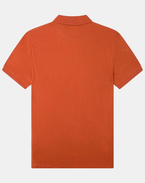 Polo en Jersey Regular Fit uni Smart orange moyen