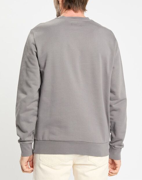 Sweat col rond gris