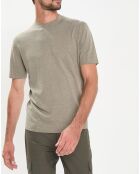 T-Shirt en Jersey kaki