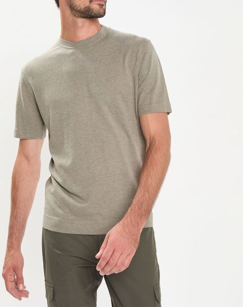 T-Shirt en Jersey kaki