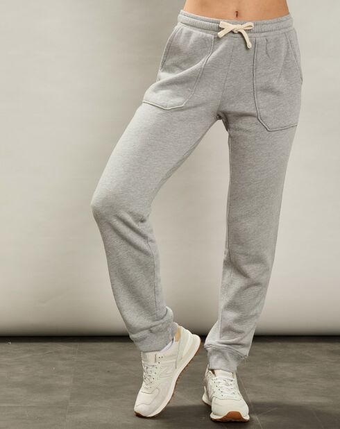 Pantalon Tripel gris chiné