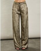 Pantalon Positano doré