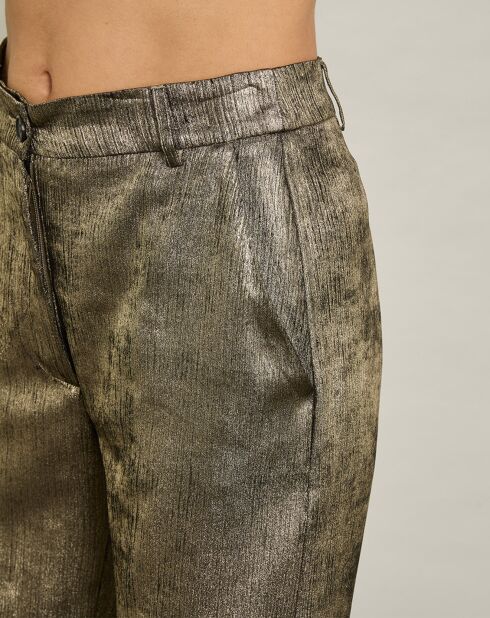 Pantalon Positano doré