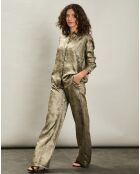 Pantalon Positano doré