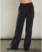 Pantalon en Velours côtelé Patel anthracite