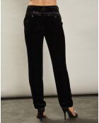 Pantalon en Velours Pietra noir