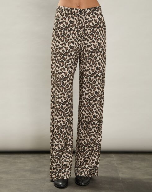 Pantalon Positano naturel/marron
