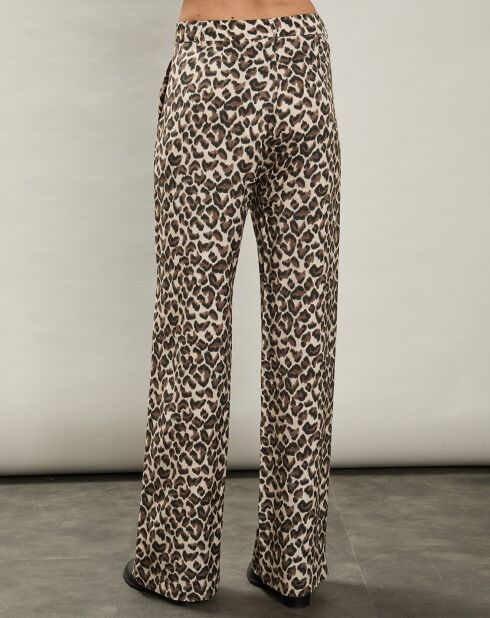 Pantalon Positano naturel/marron