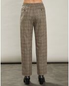 Pantalon en Laine mélangée Peyo beige/gris
