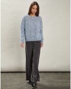 Pantalon 100% Soie Plaisance anthracite