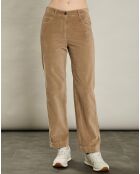 Pantalon en Velours Prix biscuit