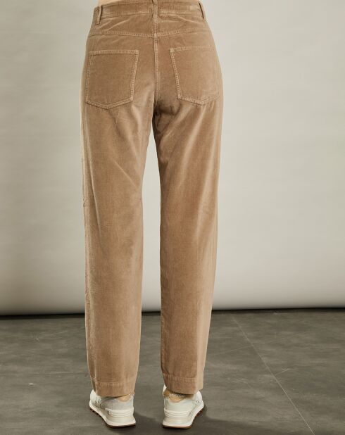 Pantalon en Velours Prix biscuit