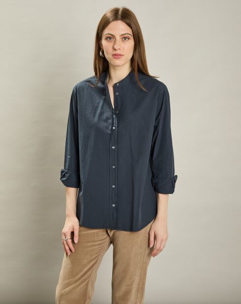 Chemise Cristal bleu foncé