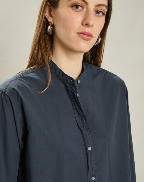 Chemise Cristal bleu foncé