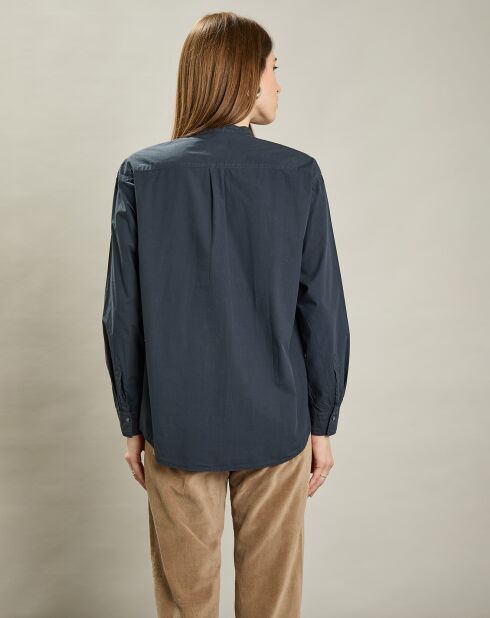 Chemise Cristal bleu foncé