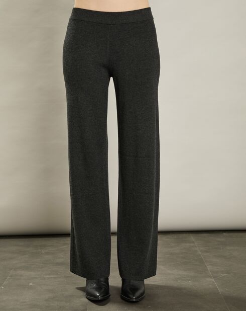 Pantalon en Laine mélangée Meano gris foncé