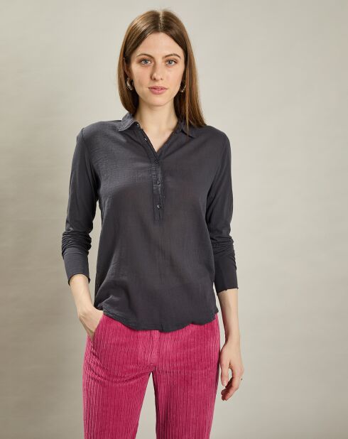 T-Shirt Talbin charbon de bois