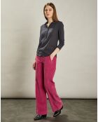 Pantalon en Velours côtelé Pandore baie