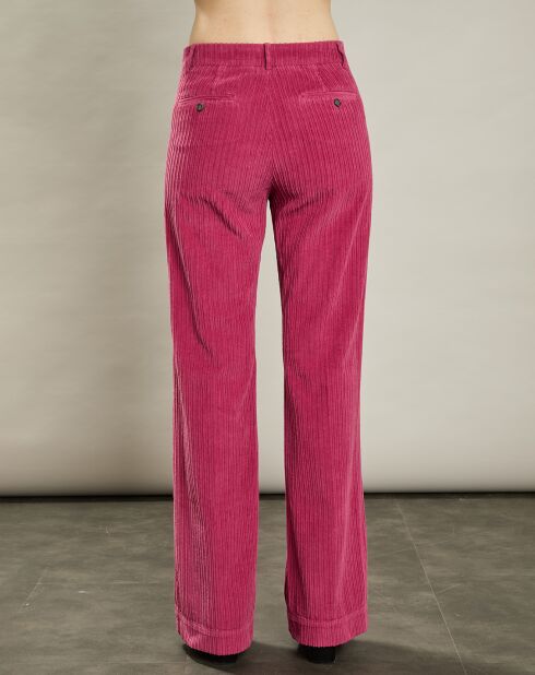 Pantalon en Velours côtelé Pandore baie