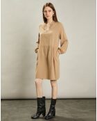 Robe en Gaze de Coton Rive clay