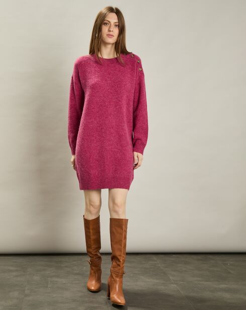 Robe en Alpaga & Laine mélangés Mariage baie