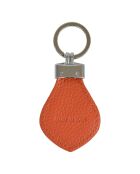 Porte-clés en Cuir Charms orange