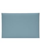 Pochette enveloppe Glamour bleu ciel - 22x14x1 cm